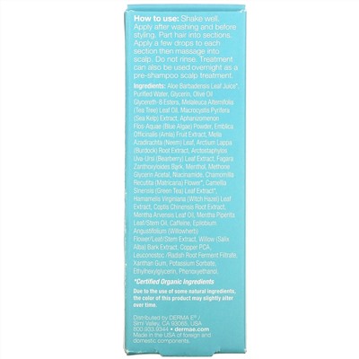 Derma E, Scalp Relief Treatment, 1 fl oz (30 ml)