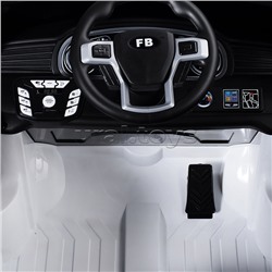 Электромобиль детский "Крутой внедорожник" (цвет белый)