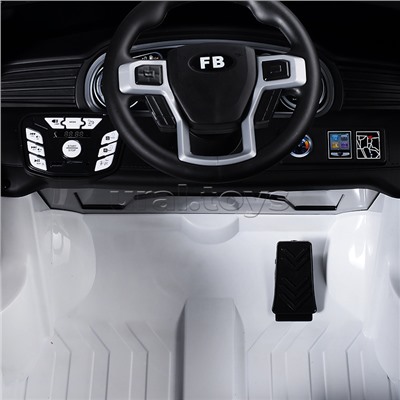 Электромобиль детский "Крутой внедорожник" (цвет белый)