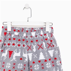 Пижама новогодняя женская (рубашка, брюки) KAFTAN «Скандинавия», размер 52-54