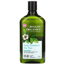 Avalon Organics, Шампунь для кожи головы, чайное дерево, 325 мл (11 жидк. унций)