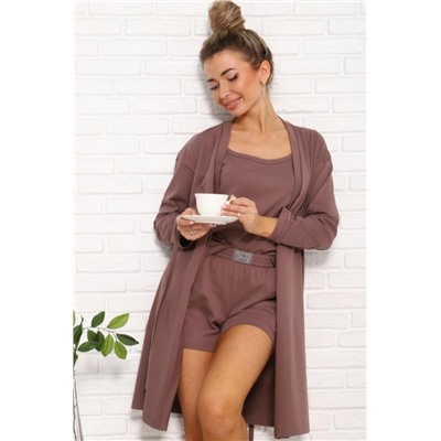 1055 Костюм тройка (Капучино)