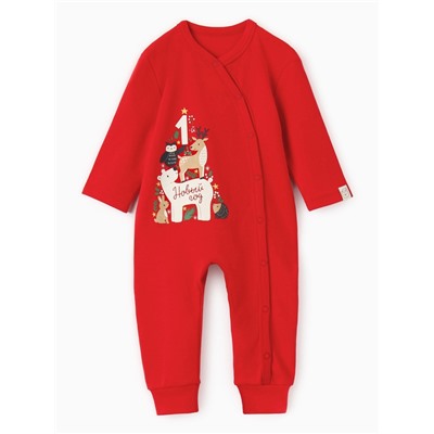 Комбинезон Крошка Я «Первый Новый Год», рост 86-92 см