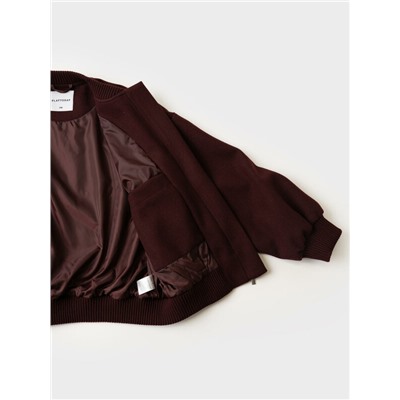 Куртка текстильная для девочек (бомбер)