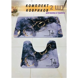 Коврик для ванны и туалета 2шт #23262431