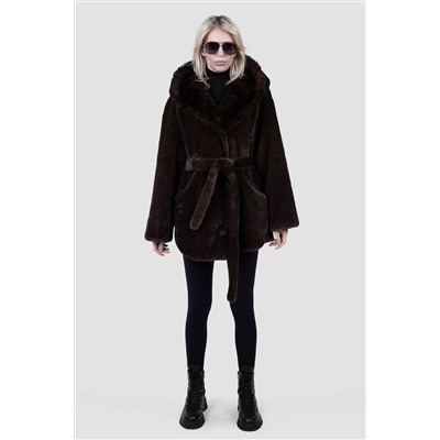 02-3288 Пальто женское шубка эко-мех