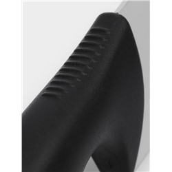 Нож кухонный шеф Sharp, лезвие 30.5 см, нержавеющая сталь, чёрная ручка