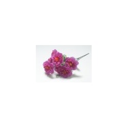 Искусственные цветы, Ветка в букете нарцисс кудрявый 7 голов (1010237) микс
