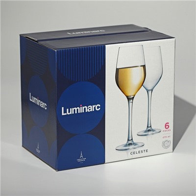 Набор бокалов для вина Luminarc Celeste, 270 мл, стекло, 6 шт.