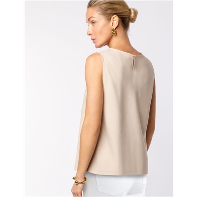 Топ из плотного лиоцелла