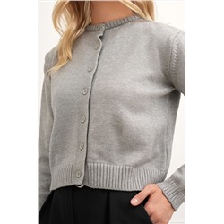 Женский вязаный кардиган на пуговицах Happyfox