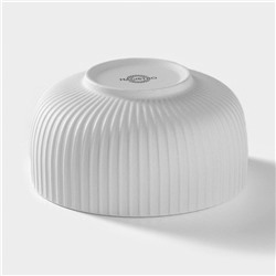 Миска фарфоровая Magistro Line, 850 мл, d=15 см, белая