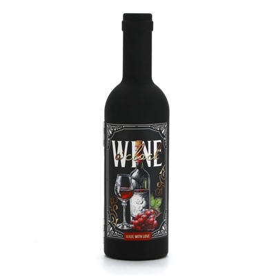 Подарочный мини-набор для вина Wine, аэратор, штопор, каплеуловитель для бутылки вина, 20×10 см