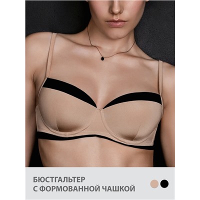 Minimi Бюстгальтер LMi_T_NEW LOOK_1104-01SS Бюстгальтер с Формованной чашкой