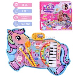 Коврик музыкальный "Единорог" в коробке