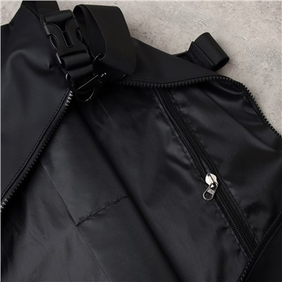 Сумка дорожная 46x22x26 см / BAG-3001/1 /уп 20/черная