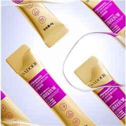 Ночная несмываемая антивозрастная гель-маска с фибронектином Sadoer, 1 стик 4 мл.