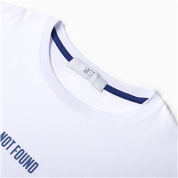 Футболка мужская MIST Not found, размер 56, белый