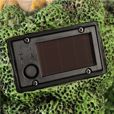 Садовая фигура - фонарь из полистоуна «Дом на дереве», 15×10×29 см