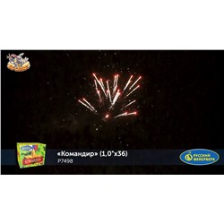 Фейерверк Р7498 Командир (1" х 36)