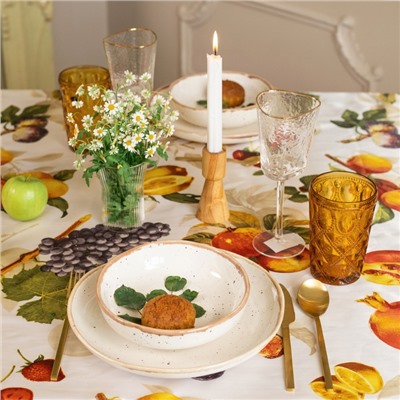 Скатерть «Доляна. Натюрморт» 145×220 см, 100% п/э