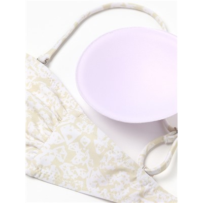 Купальник раздельный с топом женский MINAKU, с принтом, размер 42