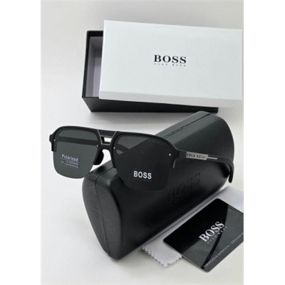 Набор мужские солнцезащитные очки, коробка, чехол + салфетки #22892882