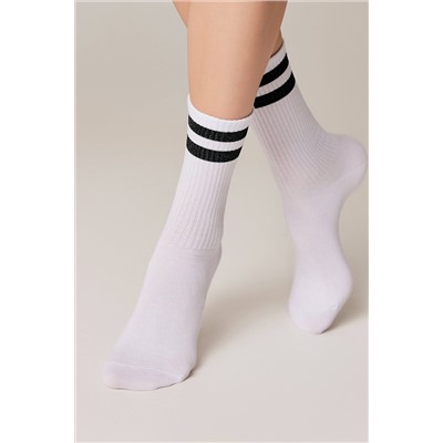 CONTE ACTIVE Хлопковые носки с яркими полосками из люрекса CONTE ELEGANT, 970903