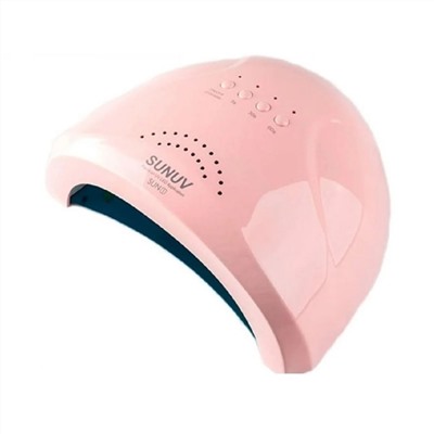 SUNUV Лампа для маникюра UV/LED SUN1, 48 Вт, розовый 10447