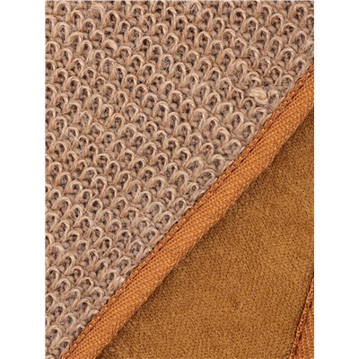 Мочалка-лента для тела Доляна, длинная, 70×10 см, конопляное волокно