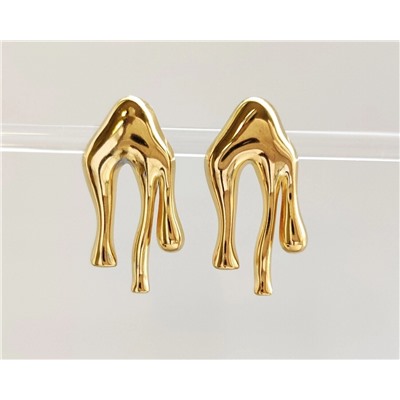 Серьги из стали