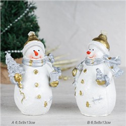 Фигурка Снеговичок 13 см / CHR204 /уп 192/Новый год