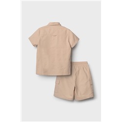 Комплект текстильный для мальчиков: рубашка, шорты PLAYTODAY, 1240287