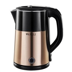 Kelli Чайник KL-1802Бронзовый