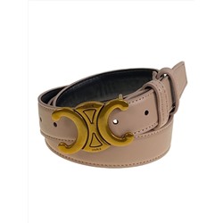 Ремень женский из искусственной кожи , цвет бежевый