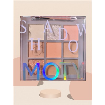 MOTY Палетка теней для век 9 цветов, тон 06