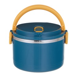 Ланч-бокс, 650 мл, сохраняет тепло 2 ч, нержавеющая сталь, бирюзовый