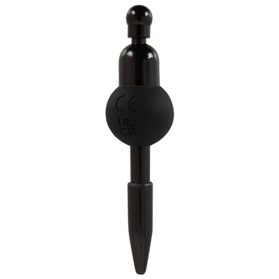 Черный уретральный вибростимулятор Vibrating Penis Plug