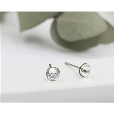 Серьги кристаллами Swarovski