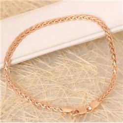 Браслет позолота Н01-1074  длина 21 см.