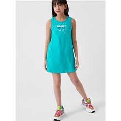 Комплект трикотажный для девочек: сарафан, фуфайка (футболка)