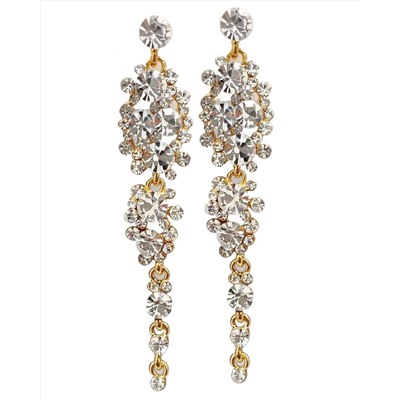 Серьги с чешскими кристаллами