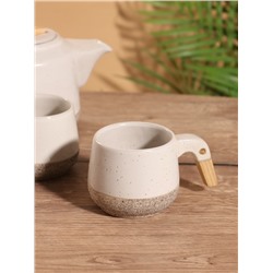 Набор для чаепития «Тайна века», чайник, 2 кружки, керамика