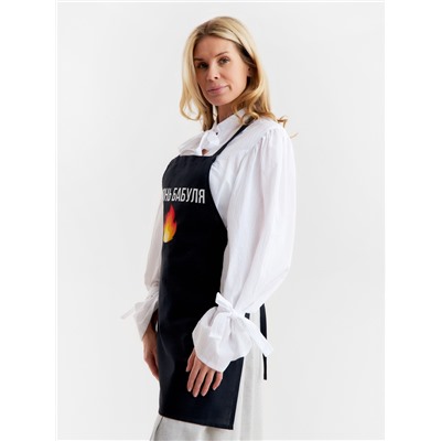 Фартук Этель «Огонь бабуля» 60×70 см, 100% хлопок, репс 210 г/м²