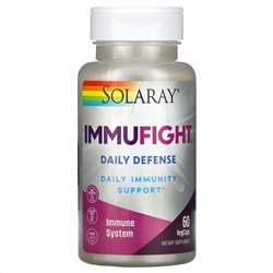 Solaray, ImmuFight, Daily Defense, 60 VegCaps