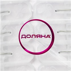 Прищепки для белья Доляна, 16 шт., 6.5×2 см, ширина низа 4 см