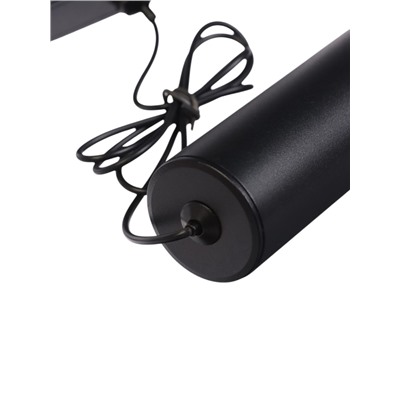 Трековый светильник FTL-008, серия Flat, 5 Вт, 48 В, 4000К, IP20, 300 мм, чёрный, свечение нейтральное белое