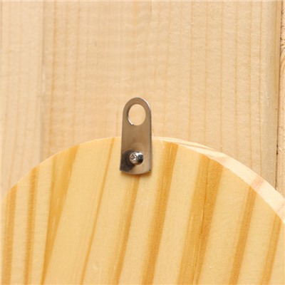 Термометр для бани и сауны «Листья», d=14 см, деревянный, «Добропаровъ»