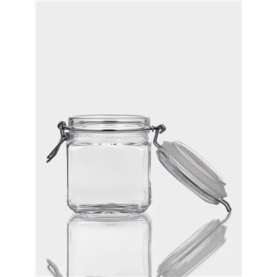 Банка для сыпучих продуктов Paşabahçe Cremlin, 740 мл, стекло, прозрачная
