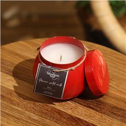 Свеча ароматическая в баночке, 150 г, парафин, rose